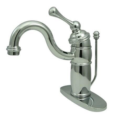 Kingston Brass Victorian Bathroom Faucet W/ Pop-Up Drain, Chrome KB1401BL